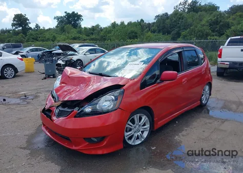 2011 Honda Fit Sport from USA, damaged, VIN JHMGE8G59BS001346